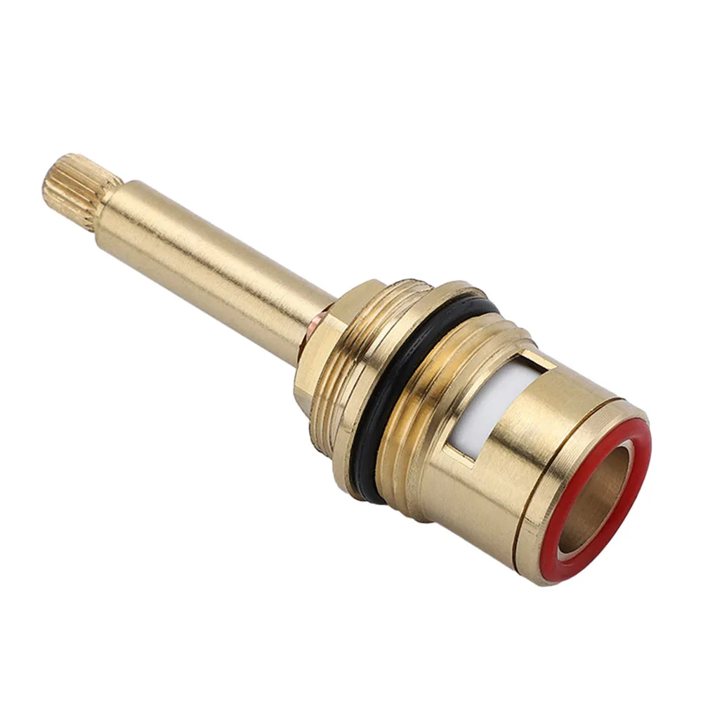 

G3/4 Large Flow Brass Quick Opening Ceramic Spool Hot And Cold Water Spool Valve Core Plumbing Hardware Accessories