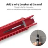 14 In 1 Faucet Sink Wrench Pipe Wrenches Faucet Sink Installer Kit for Bathroom Kitchen Plumbing Repair Installation Hand Tools 5