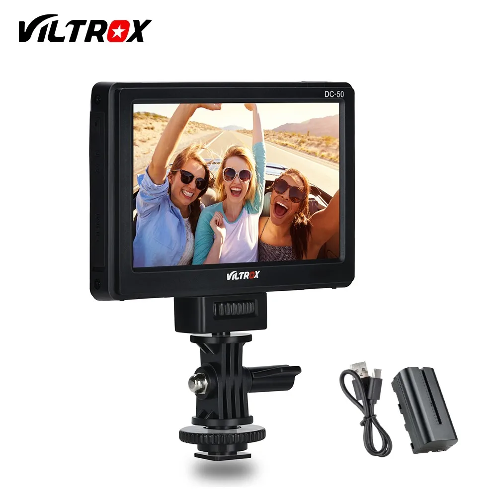 Viltrox Dc50 5 Polegada Câmera Monitor De Vídeo Tela Dslr Campo Lcd