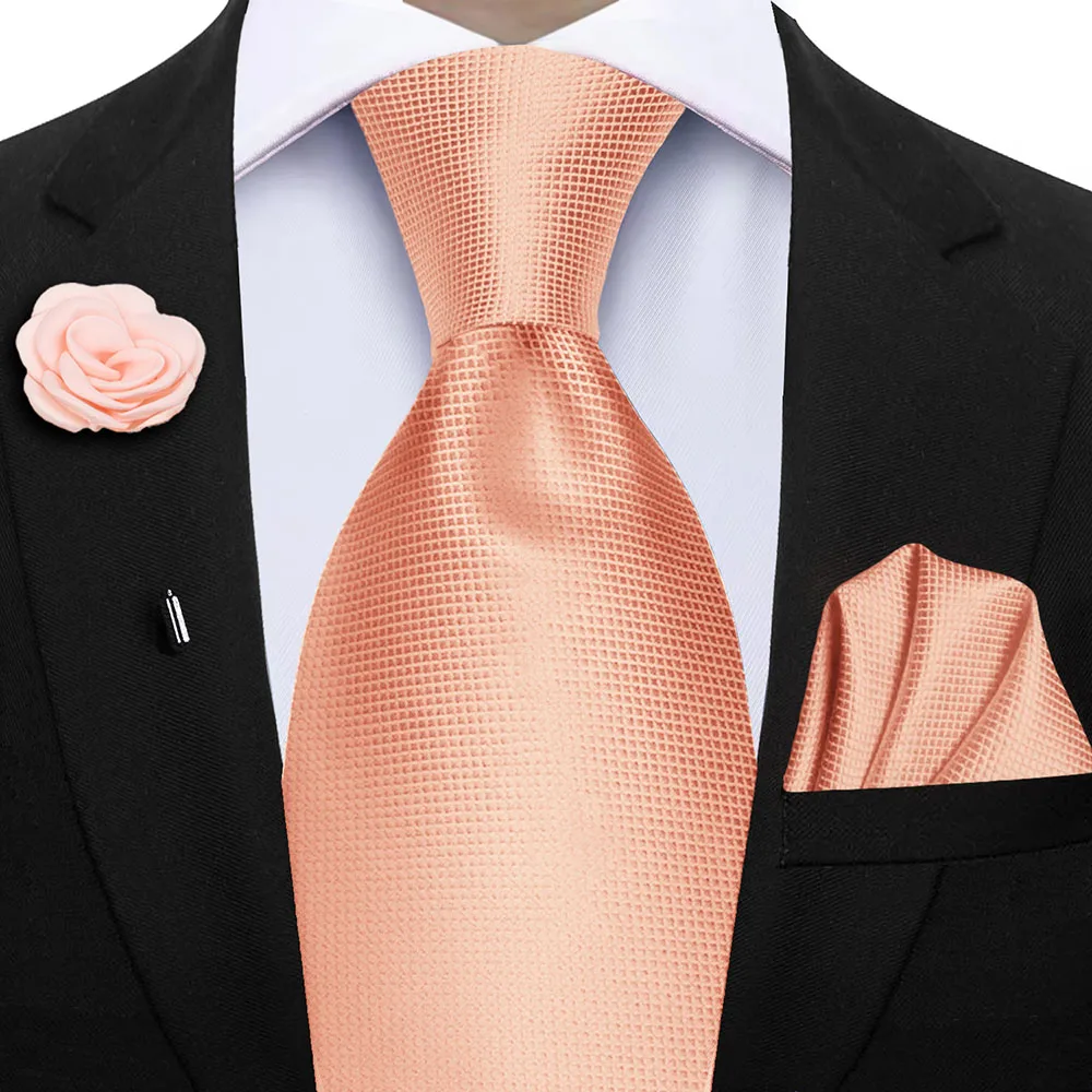 Elegant Peacock Blue Plaid Men's Accessory Set - Tie & Pocket Square Collection