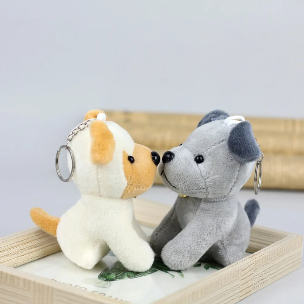 Wolfhound Wolfhound Plush Toy Keychain Cartoon Kawaii Cartoon Wolf Dog Keychain Cute Plush Doll Wolf Dog Stuffed Doll Key Ring