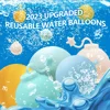 Bomb Shape Water Balls Games Kids Boys Summer Reusable Silicone Water Playing Toys Beach Swimming Pool Party Water Balloons 2