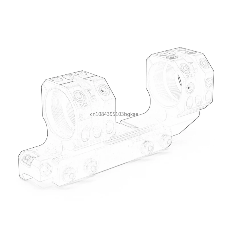 New Scope Rings SP-4615 solid 30mm tube riflescope 38mm 1.50in with surfaces for accessories