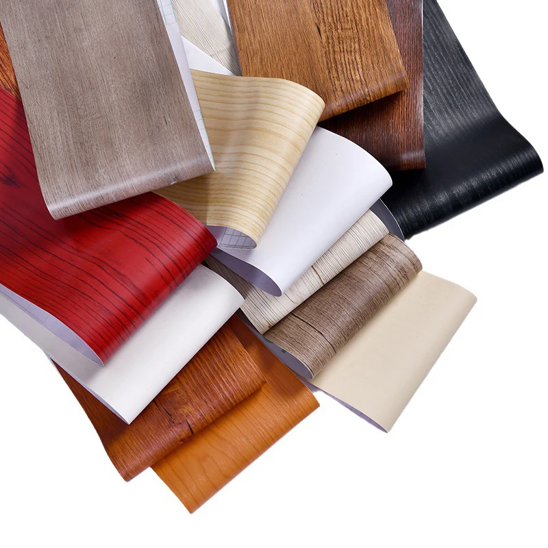 10m Realistic Wood Grain Repair Duct Tape Furniture Renovation Adhensive Skirting Waist Line Floor Sticker Home Decor Improve - 2