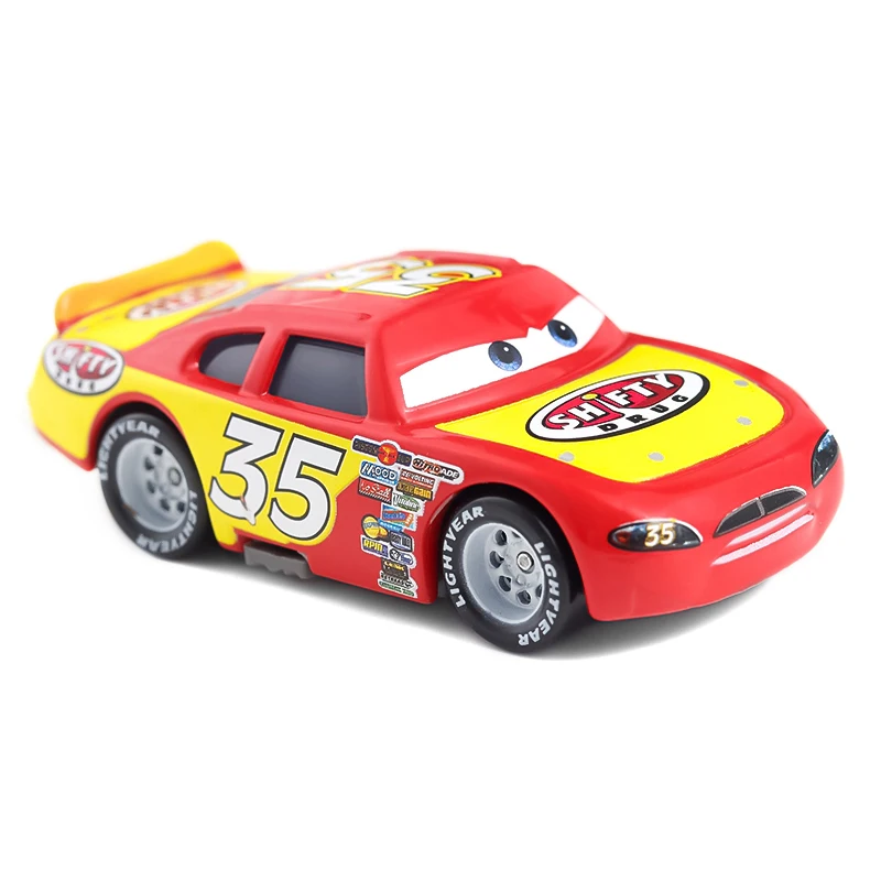 thumbnail image 1 of Figuras de acción de Disney Pixar Cars, modelos de coches de Pixar, Sally Storm Jackson Racing, Rayo McQueen 1:55, Material de Metal fundido a presión, regalo para niños, 1 of 5