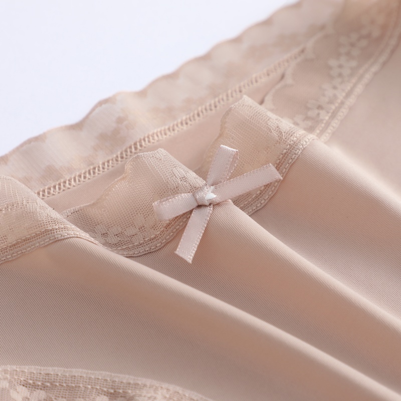 6Pcs/Set Women Ice Silk Seamless Briefs Sexy Comfortable Stretchy Semi Sheer French-Cut Panties Women's Underwear Breathable