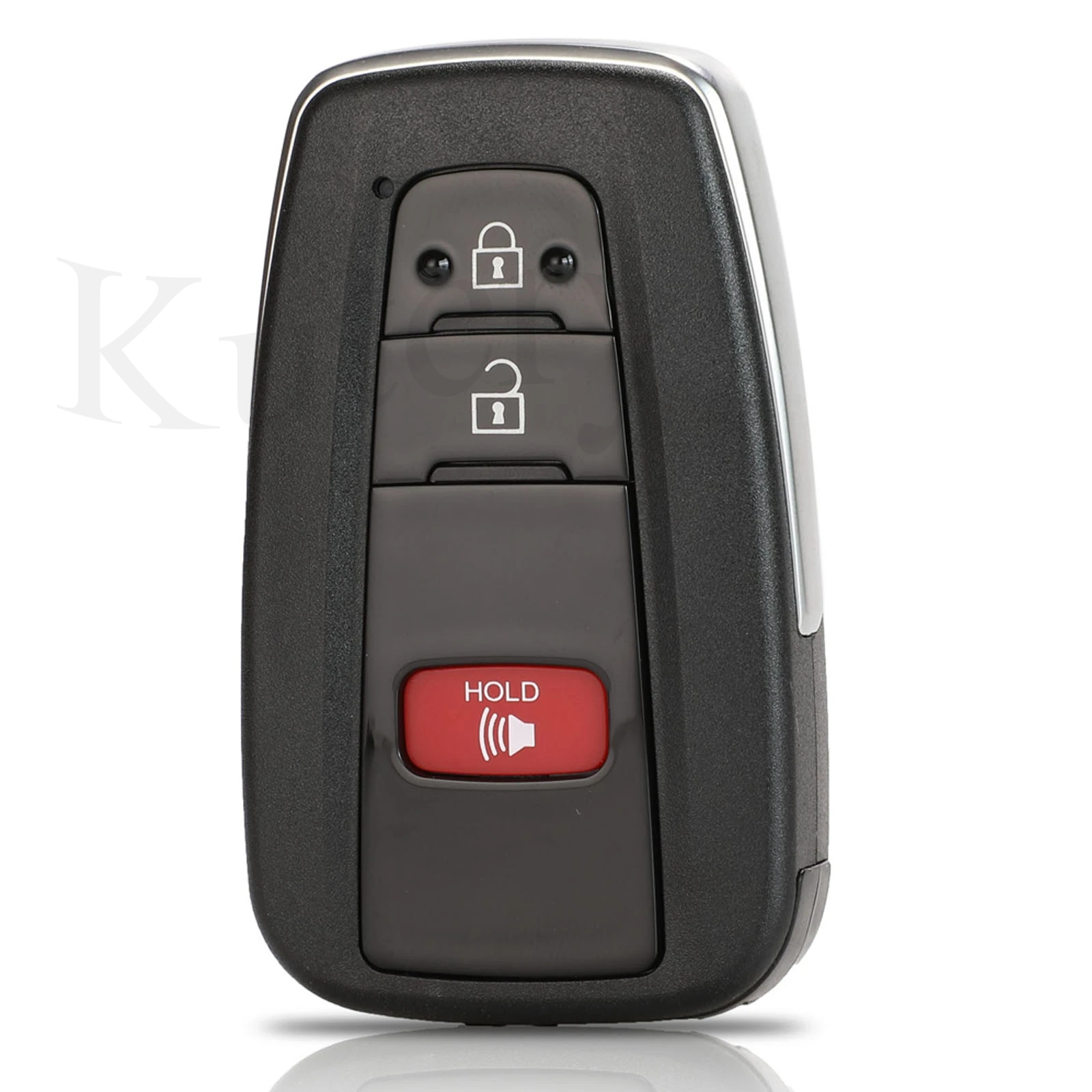 

Чехол для смарт-ключа jingyuqin с 2 + 1 кнопками, подходит для Toyota Camry RAV4 Corolla C-HR 2019, автомобильный Стайлинг