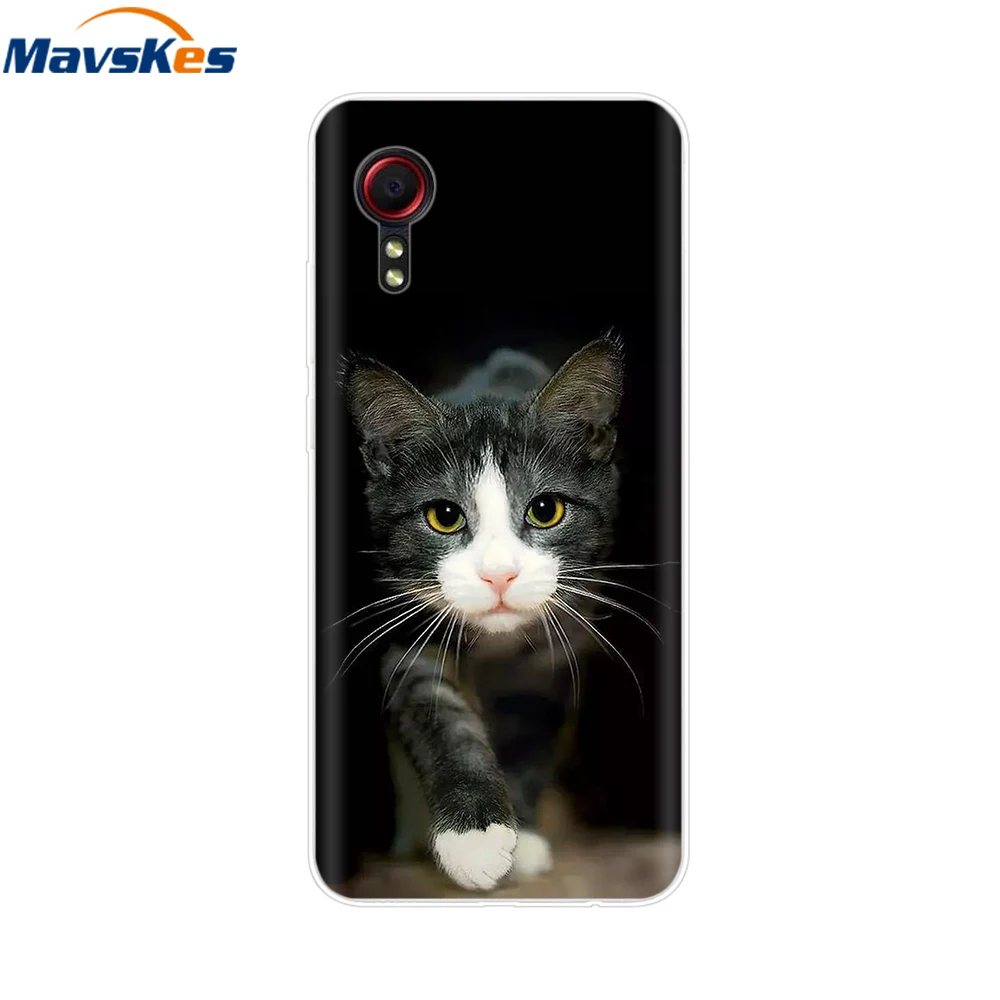 Durable Silicone Back Cover for Xcover 5 - Soft Protective Phone Case