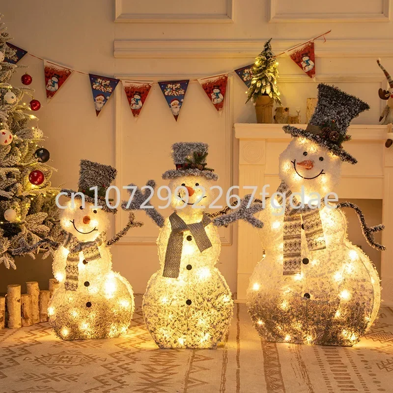 

Christmas Tree, Elk, Snowman, Decorative Props, Christmas Decoration Set, Christmas Decoration Scene Layout