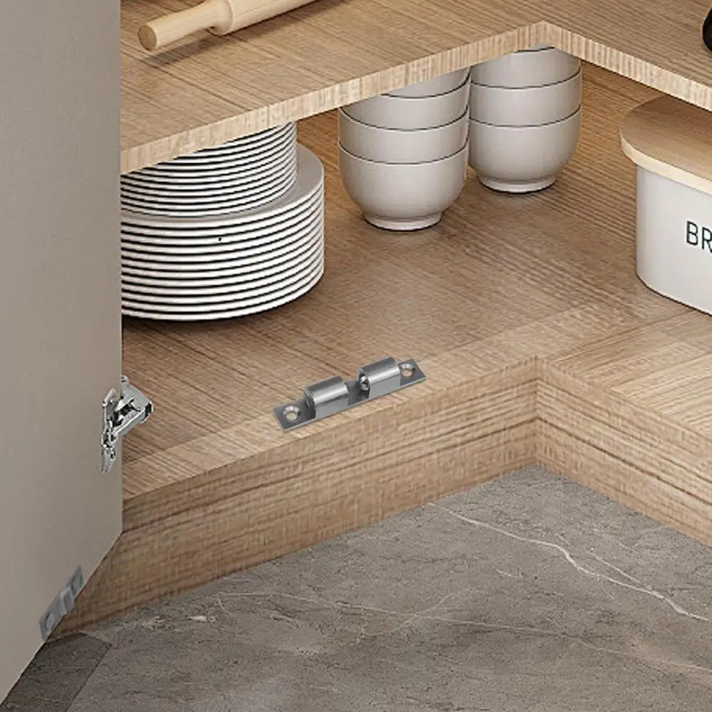 Description Picture 4 of itemCloset Door Latch Furniture Door Ball Latch Cabinet Door Catch Closet Door Hardware Copper Bead Buckle For Furniture Cabinet