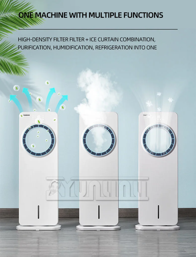 Ar Condicionado Ventilador Elétrico, Refrigerador Doméstico, Refrigeração