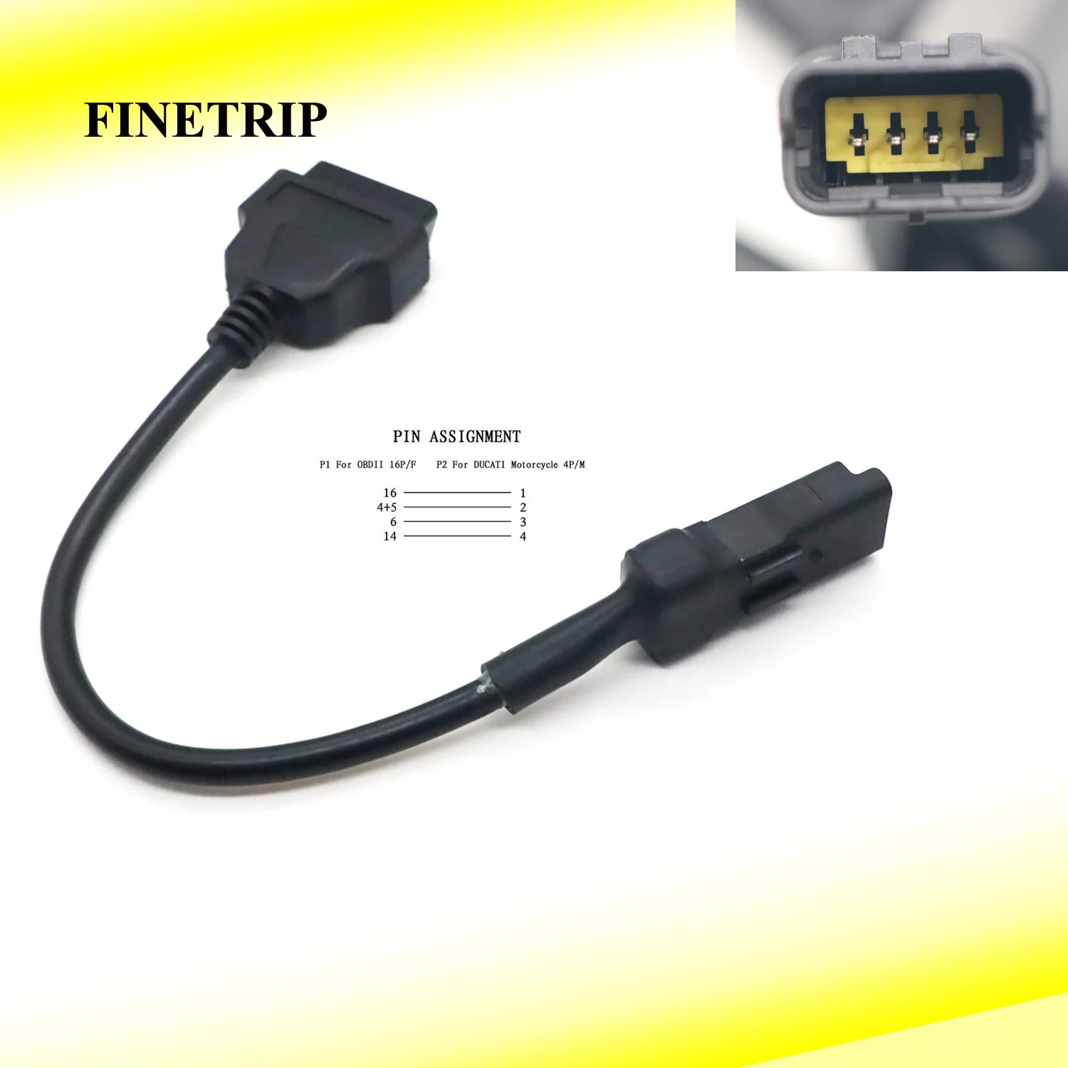 Motorrad OBD2 Kabel Für Honda/Suzuki Für YAMAHA Für KYMCO Für BMW Für Ducadi Für KTM Motorrad Diagnose Stecker adapter – Detail 10