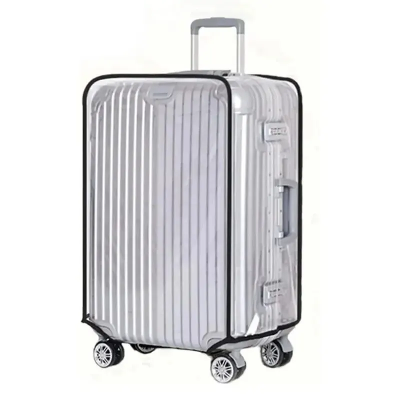 Transparent Luggage Protector Cover – Waterproof, Dustproof, and Durable PVC Suitcase Cover for Travel Accessories Bags & Storage Items Beach bags