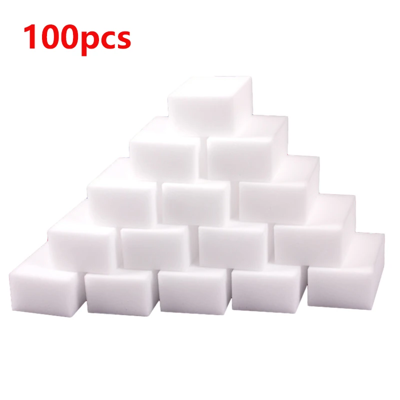 Bulk Pack of Magic Melamine Sponge Erasers for Kitchen and Bathroom Cleaning