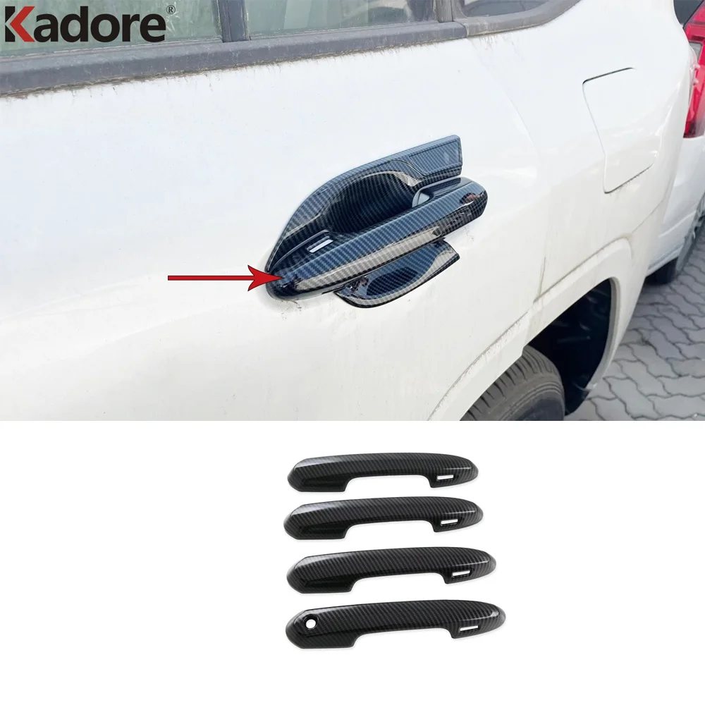 

Накладка на дверную ручку для Toyota Land Cruiser ZX GR VX J300 2021-2023 2024, хромированный Стайлинг, автомобильная наклейка, внешние аксессуары