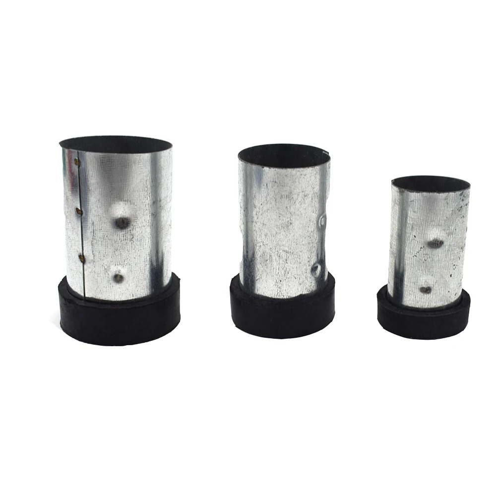 1SETAluminumShellCastingFlaskwithRubberSprueBaseRubberBasePlateJewelryCasting