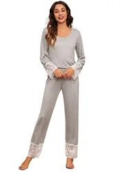 New Autumn Support Four Yards Ms. Modal Laijia Gray Ladies Home Clothing Bag