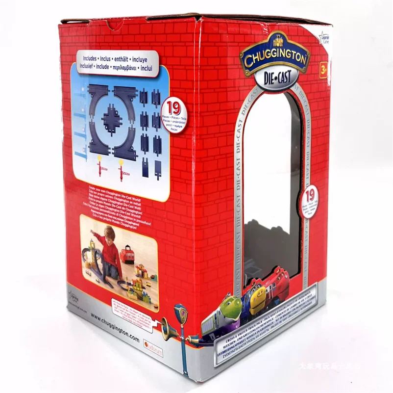 1box Gift box Japanese anime Chuggington Koko toy PVC electric train engine kids toy