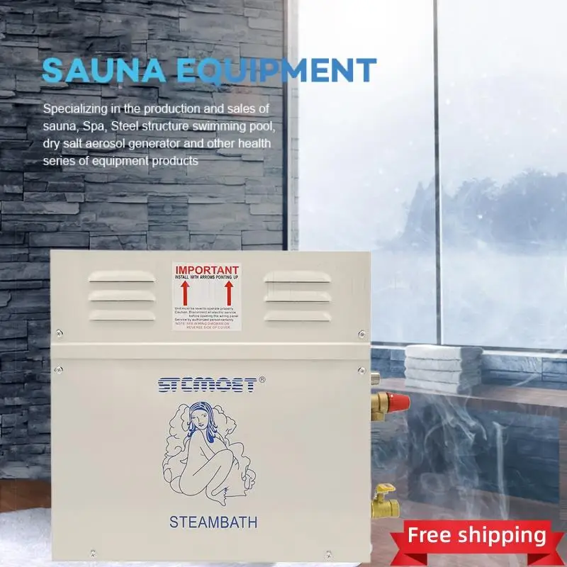 ChuHan ST50 5/6KW Steam Generator Sauna Steam Bath Machine For Shower
