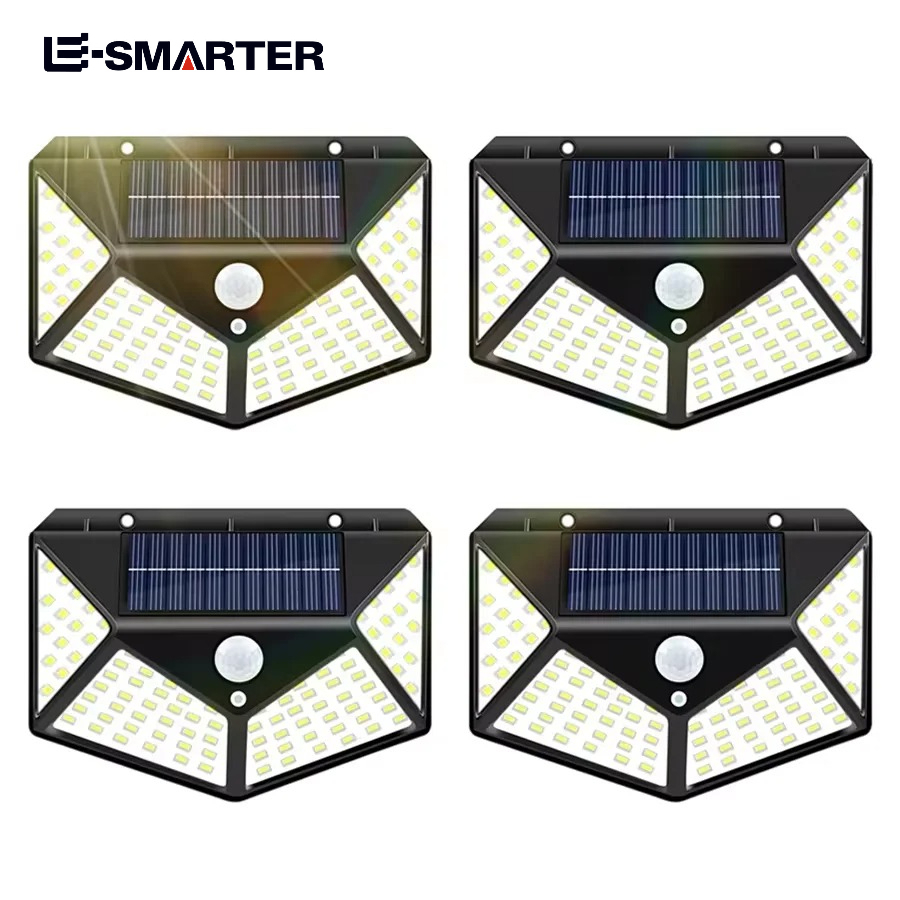 Outdoor Waterproof External Solar Lamp LED Solar Lights Motion Sensor Garden Lights Solar Power Sunlight Yard Wall Street Light