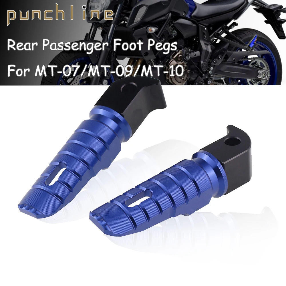 

For MT-10 MT-09 MT-07 MT-03 MT-25 FZ8 FZ6 FZ1 FZ-07 FZ-09 FZ-10 FJ-09 XSR 700 XSR 900 Rear Passenger Foot Peg Footrests