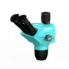 RF4 New Trinocular  Microscope Head 6.5-65X Simul Focal Continuous Zoom Stereo Microscope WF10X/23mm Eyepiece  Phone PCB Solderi 6