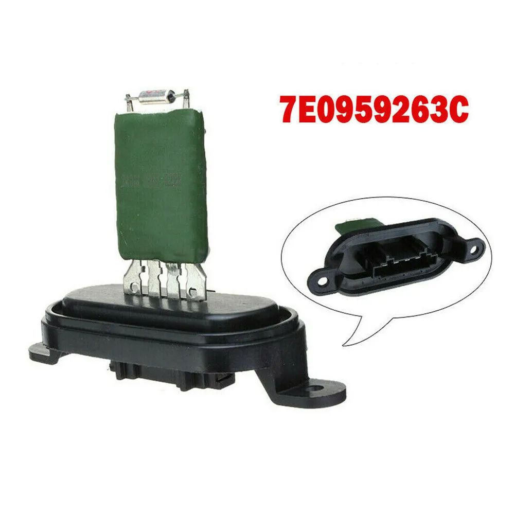 1pcs For Vw T5 Transporter Mk5 Heater Blower Resistor Fan Motor
