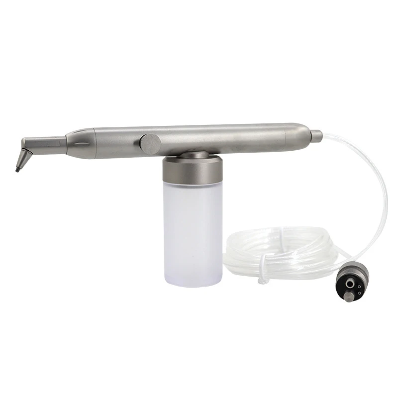 Dental Aluminiumoxid Mikro Sandstrahlmaschine mit Wasserspray Mikroetcher Aluminiumoxid Sandstrahlpistole Luftpolierer Zahnmedizin Werkzeuge