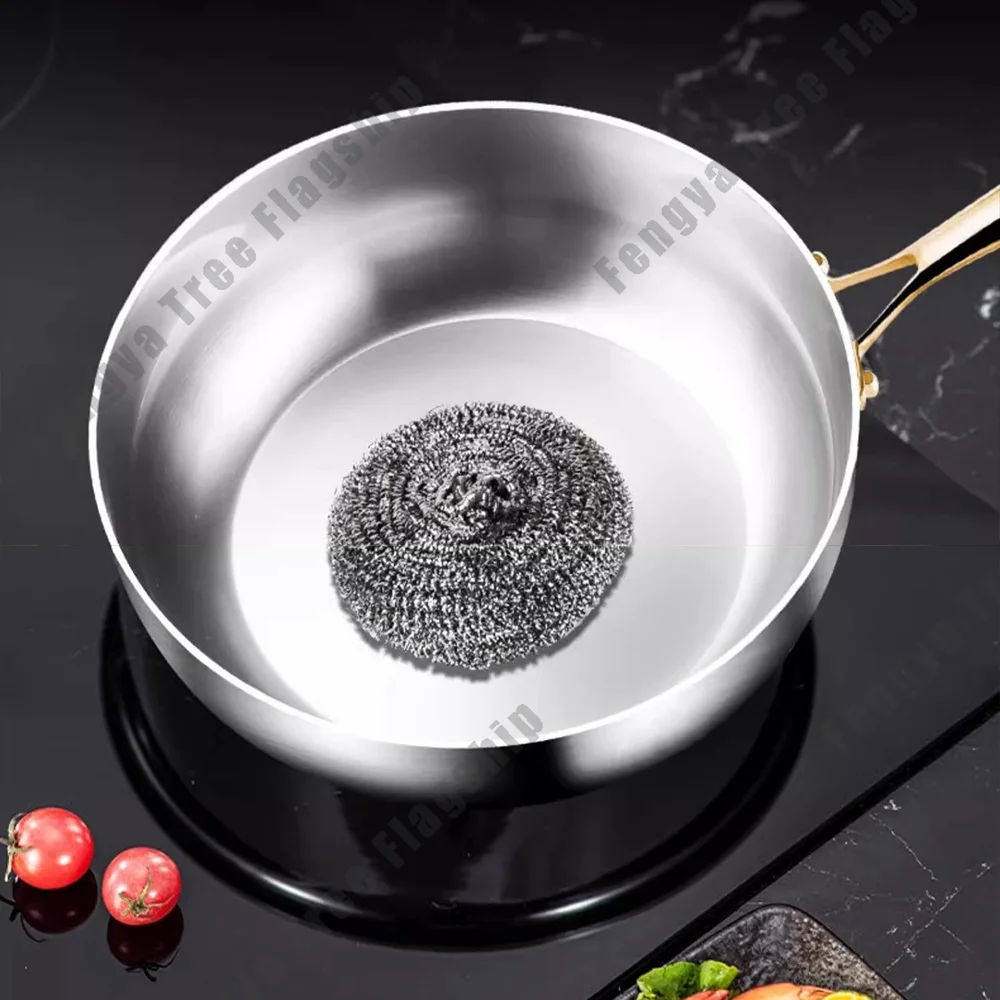 316 Stainless Steel Deep Wok 3