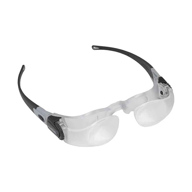 ESCHENBACH MaxDetail 돋보기 안경 2X 쥬얼리 다이아몬드 쌍안 루페 근처 1624-511 용 휴대용 작업용 눈 루페
