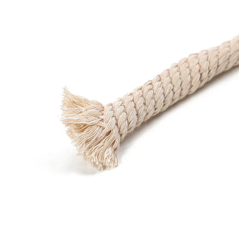

12mm Pure Cotton Thread Belt Cotton Rope Wear-Resistant Round Waist Cord Sweater Hat Rope Braided Cord