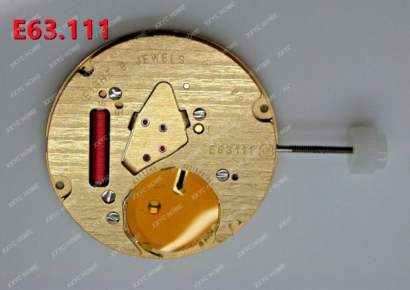 

Watchmaker watch movement parts Swiss original ETA E63.111 movement quartz movement E63111