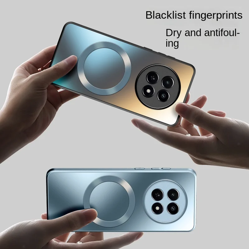 Enhanced Protective Hard Matte Case with Magnetic Wireless Charging