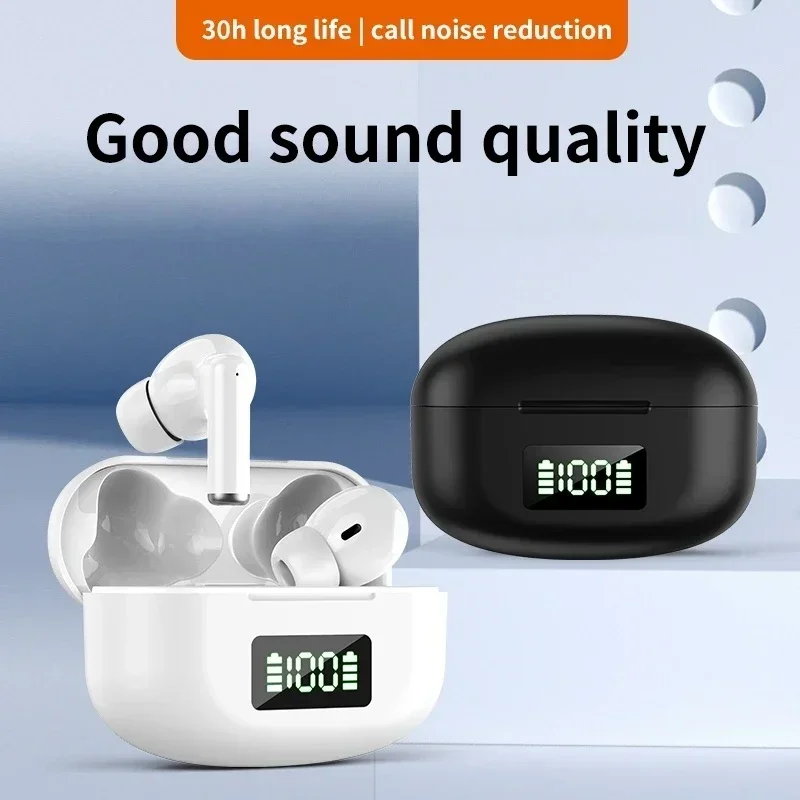 Wireless Bluetooth Headphones Noise Cancelling Touch Control_voghion.com