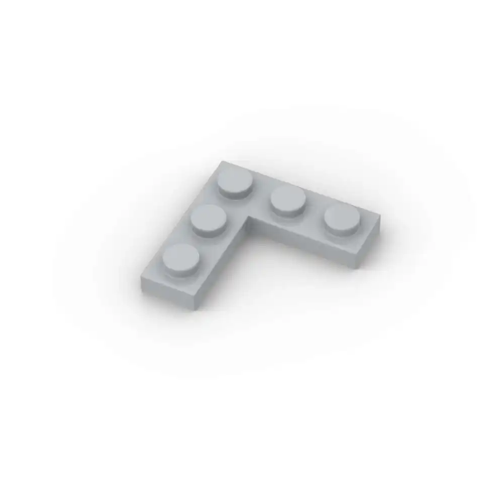 MOC 10PCS 77844 플레이트 3x3 코너 빌딩 블록 키트 보드 플레이트 교육 벽돌 입자 퍼즐 장난감 어린이 생일 선물