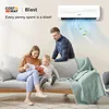 COSTWAY 12000BTU Mini Split Air Conditioner& Heater, 20 SEER2 115V Wall-Mounted Ductless AC Unit Cools Rooms up to 750 Sq. Ft 2