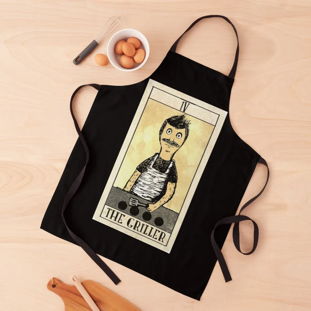 The Griller Apron Kitchen apron kitchen items and home 2022 Apron for girl