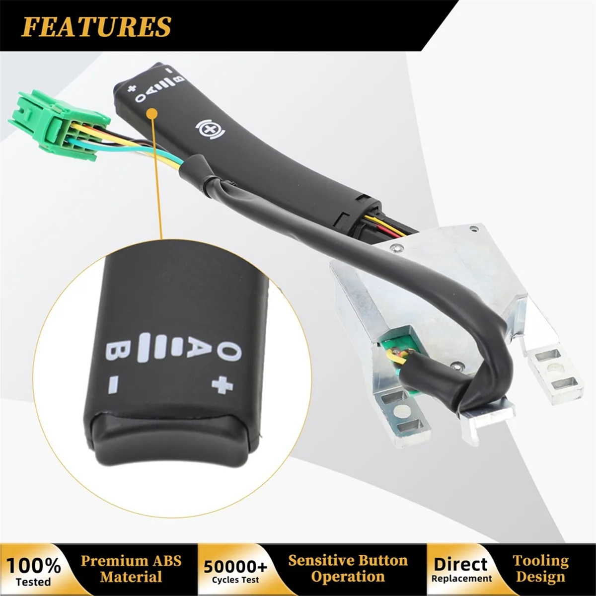 For 20399175 21759601 Engine Exhaust Brake Switch Headlight Steering Column Switch Truck Spare Parts