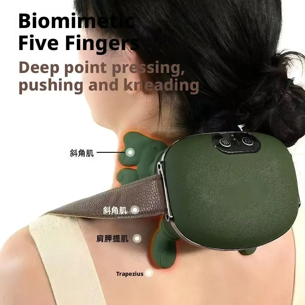 Multifunctional Massager with Shiatsu Kneading Heat Therapy