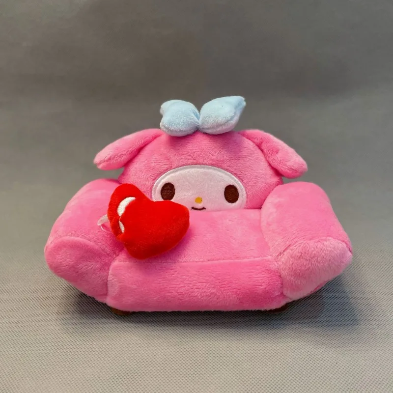 

Новинка Sanrio мой Мелодия Hello Kitty мультяшный персонаж из аниме милый кукла диван вешалка подарки для друзей Праздничная игрушка Подарки