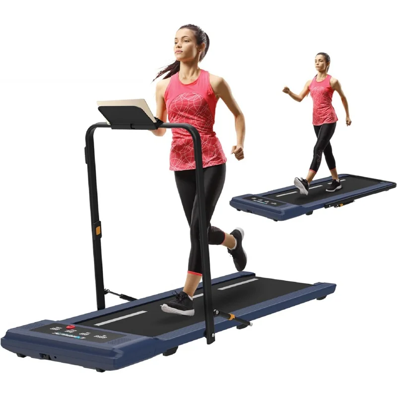 400 Lb. Capacity Heavy-Duty Walking/Jogging Exercise Treadmill-Home Gym Workout Equipment-Foldable Under Desk Design