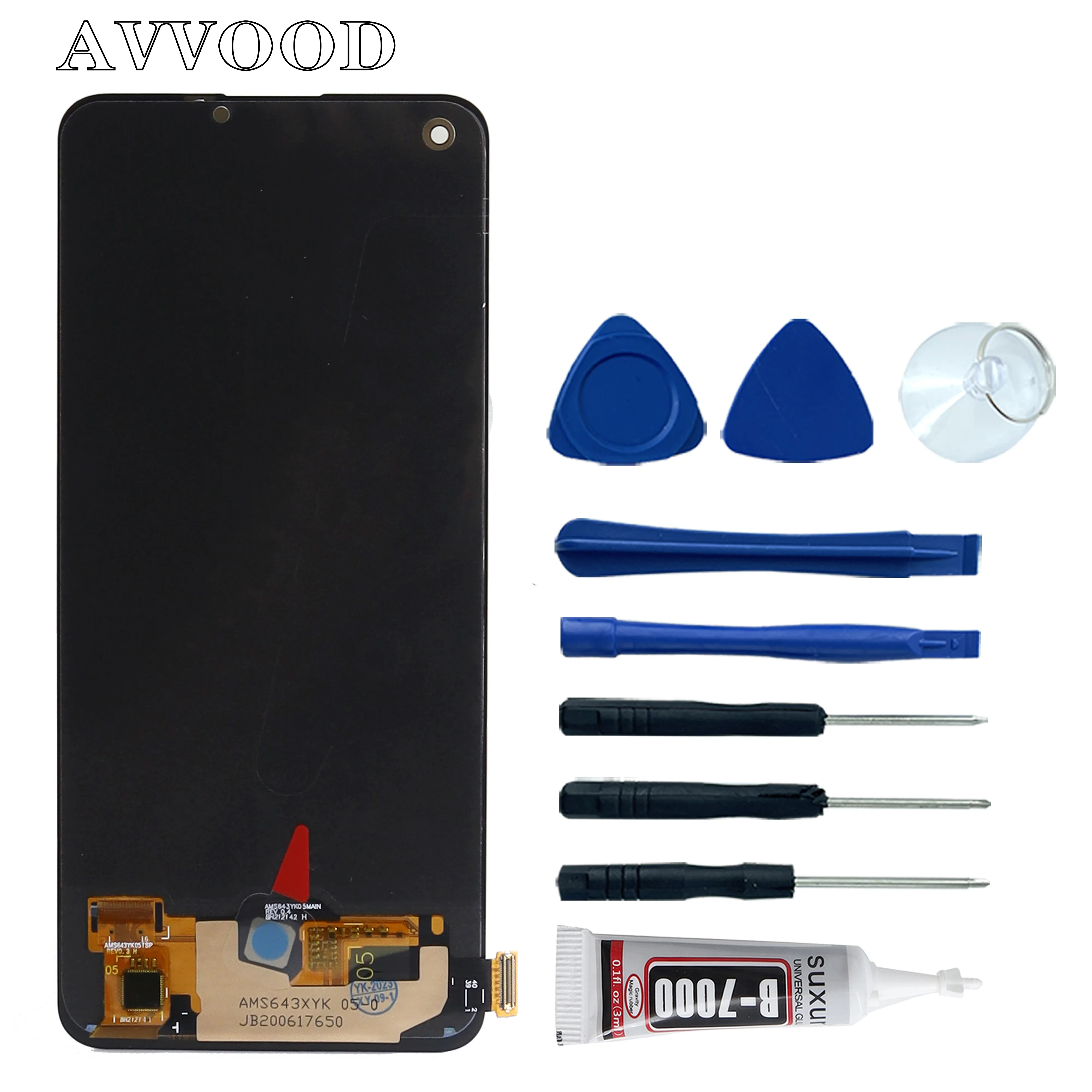 Écran Tactile LCD IPS + Châssis Complet Pour Oppo A96 4G (PFUM10) - Rechange Neuve