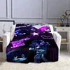 Murder-Drones Cartoon Printed blanket Flannel Warm blankets Soft and comfortable blanket bed linings cubre cama Birthday Gift 4