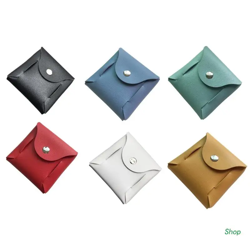 

Кожаный держатель для монет L5YC, винтажная сумка для хранения кредитных карт