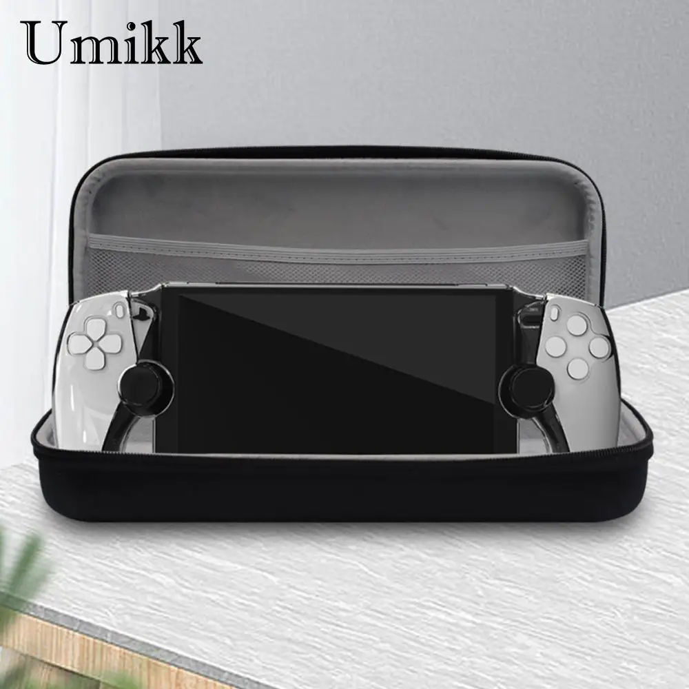 Carrying Case Shockproof Carrying Bag Anti Scratch Portable Storage Bag with Mesh Pocket for PlayStation Portal Console