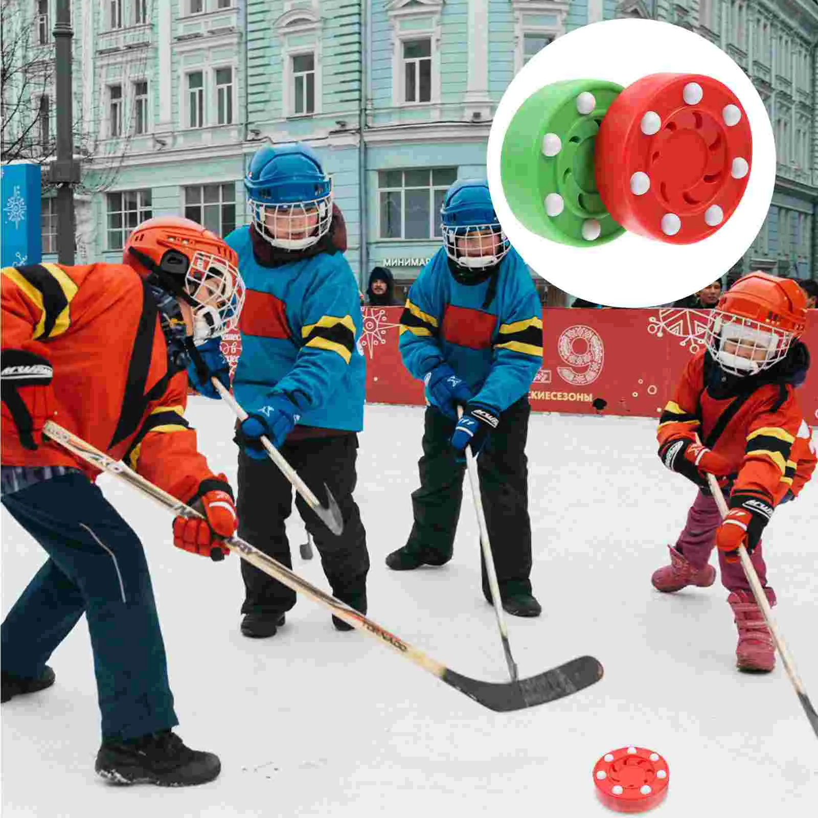 

2 Pcs Hockey Game Pucks Aldult Men Professional for Pp Training Gaming