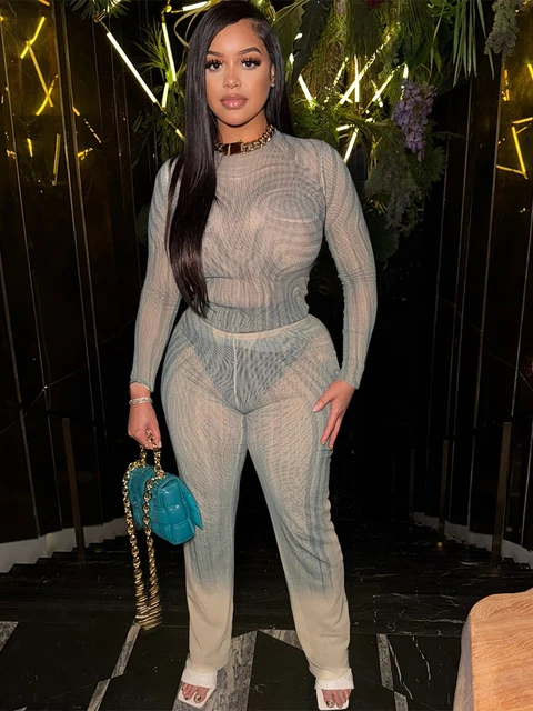 Julie Printed Full Sleeve O-neck Pant Set 2