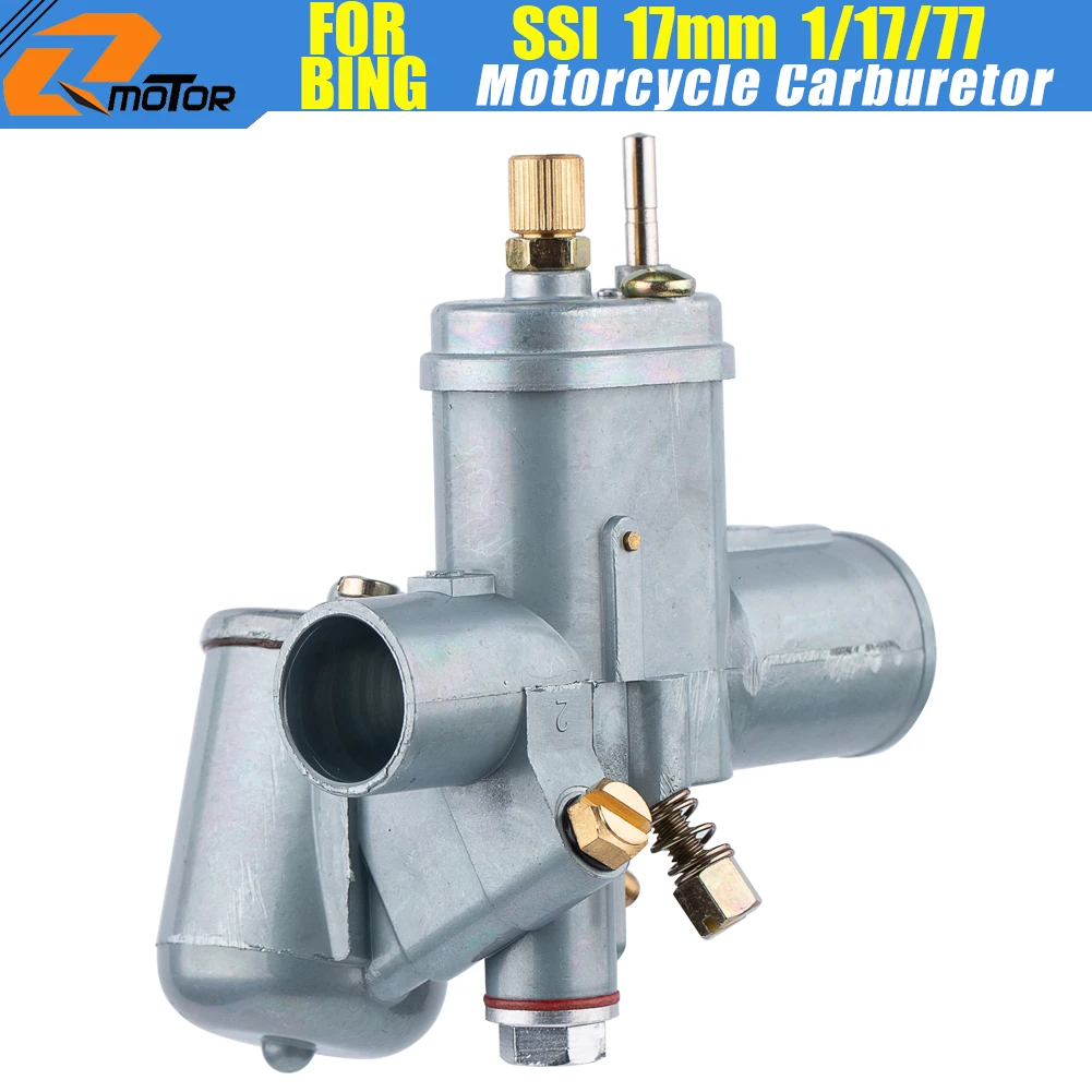 Carburatore 17Mm Carb Per Bing Tipo Ssi 1/17/77 Vergaser Per Zundapp C50 Super Sport Moto Carb 517 Mofas Ciclomotore Replica 1/17/41