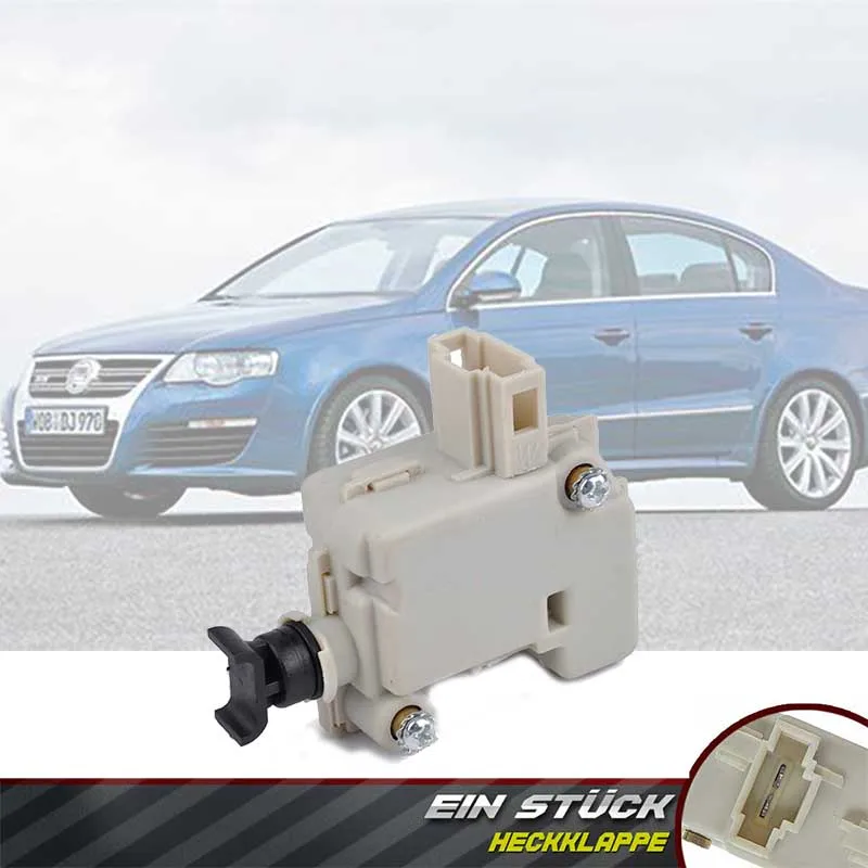 Trunk Tailgat Lock Actuator Assembly 3B5827061B 7L6959781 3B0959781C