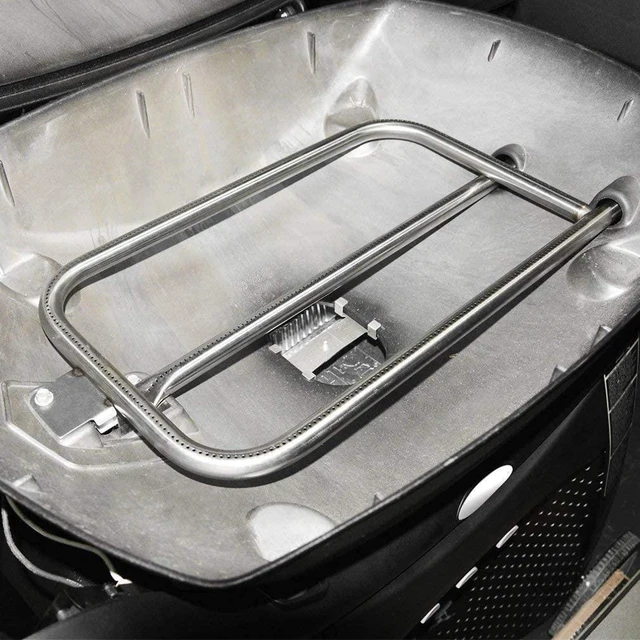 Rozsdamentes Acél Égő Cső Égője S221111111111Et Illeszkedik A Weber Q300/Q3000 Seri2222222222222222222S Gas -Grillhez